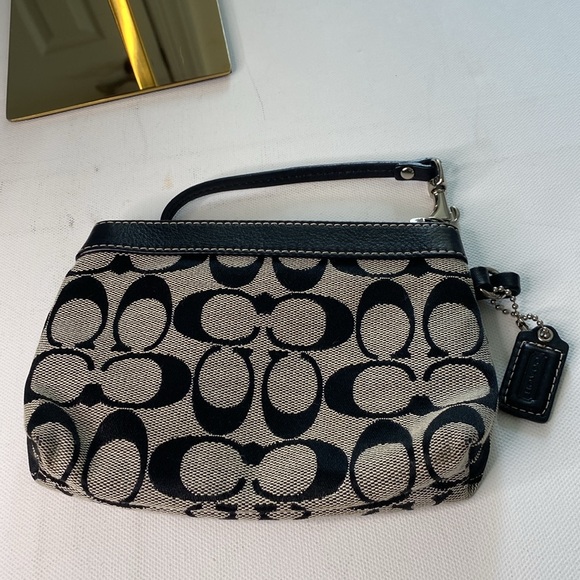 Coach Black and Gray Signature Wristlets. EUC. You get both. - Picture 7 of 15